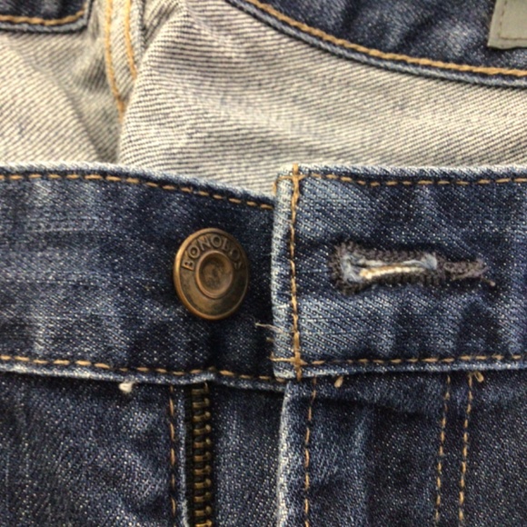 Mens Bonobos Straight Leg Denim Jeans 33x36 - Picture 3 of 10